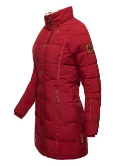 Marikoo OMILJENA JAKNA Ženska zimska jakna s kapuljačom, blood red