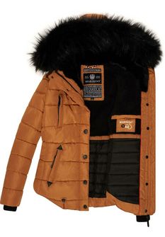 Marikoo LOTUSBLUTE ženska zimska jakna, rusty cinnamon