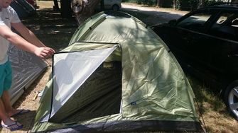 MFH Monodom šator za 3 osobe BW tarn 210x210x130 cm