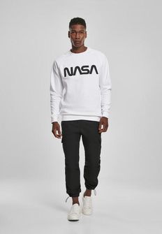 NASA EMB Crewneck muški džemper, bijela