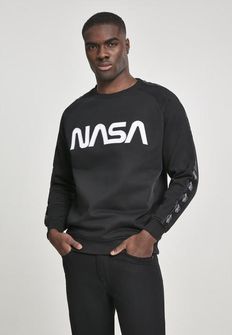 NASA Wormlogo Rocket muški džemper, crni