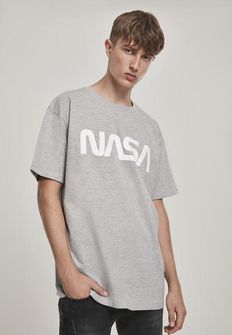 NASA muška majica Heavy Oversized, siva