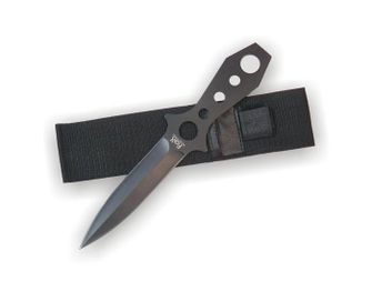 Nož za bacanje Fox Outdoor, crni