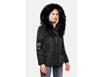 Navahoo NIRVANA Ženska zimska jakna s kapuljačom, crna