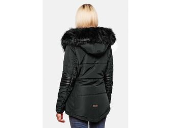 Navahoo NIRVANA Ženska zimska jakna s kapuljačom, crna