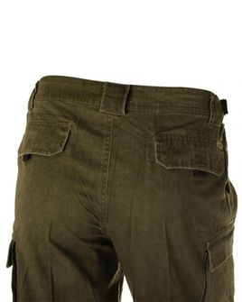Wales muške hlače s džepovima u boji masline