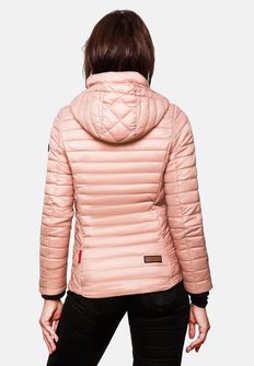 Marikoo Samtpfote ženska prijelazna jakna s kapuljačom,  powder rose