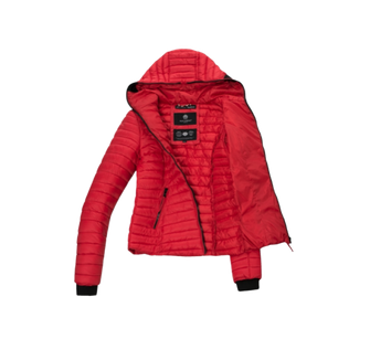 Navahoo Kimuk Ženska prijelazna jakna s kapuljačom, crvena