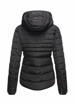 Marikoo Amber ženska zimska jakna s kapuljačom, crna