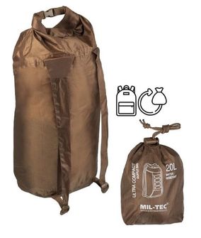 Mil-Tec ultra kompaktni ruksak, tamno kajman 20l