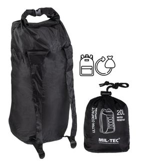 Mil-Tec ultra kompaktni ruksak, crni 20l