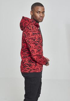 Urban Classics muška maskirna jakna, crvena kamuflaža