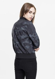 Urban Classics ženska lagana bomber maskirna jakna, darkcamo