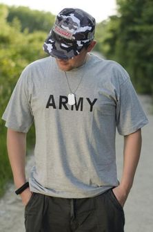 MFH majica s army grey bojom, 160g/m2