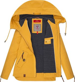 Navahoo Wekoo ženska prijelazna jakna s kapuljačom, žuta