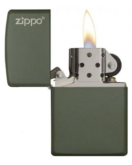 Zippo benzinski upaljač maslinasti mat