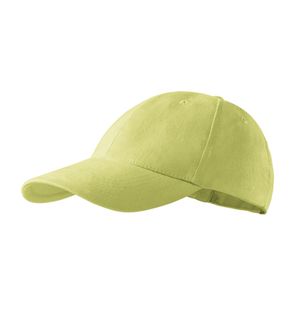 Malfini 6P dječja kapa s šiltom, svijetlo zelena, 380g/m2.
