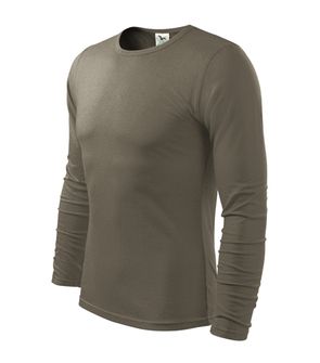 Malfini Fit-T majica dugih rukava, vojnička boja, 160g/m2