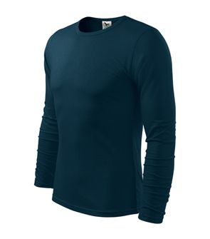 Malfini Fit-T majica dugih rukava, tamnoplava, 160g/m2
