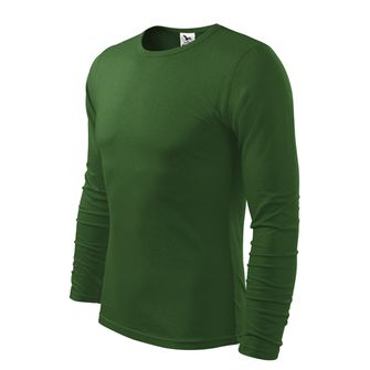 Malfini Fit-T majica dugih rukava, zelena, 160g/m2