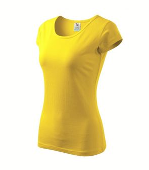 Malfini Pure ženska majica, žuta, 150g/m2