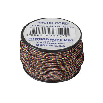 ATWOOD® Micro Rope (125 ft) - tamne pruge (MCCB24)
