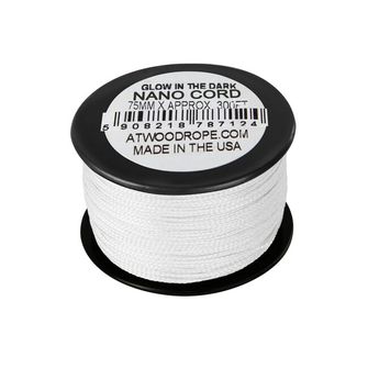 ATWOOD® Nano Uber Glow uže .75mm (300ft) - bijelo (GLOW-NC300)