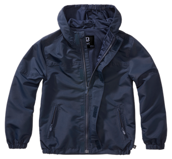 Brandit dječja Summer Frontzip Windbreaker jakna, mornarska plava
