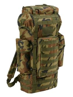 Brandit borbeni ruksak Molle taktički ruksak, woodland 65l