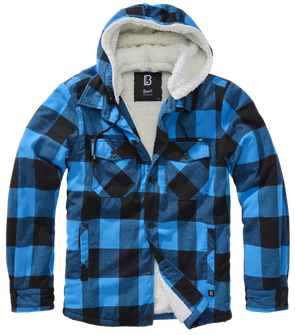 Brandit Lumber jakna s kapuljačom, crna/plava
