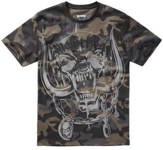 Brandit Motörhead majica Warpig Print, tamnokamuflaža