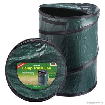 Coghlans Pop-Up Kamperska vreća za smeće Stuffbag 100 litara tamnozelena