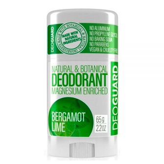 DEOGUARD čvrsti dezodorans, bergamot i limeta 65g