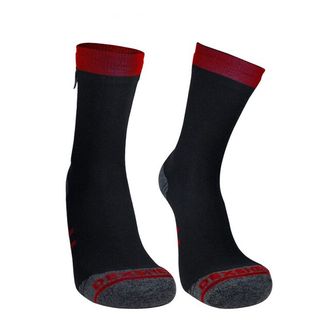 Vodootporne čarape DexShell Running Lite, crvene