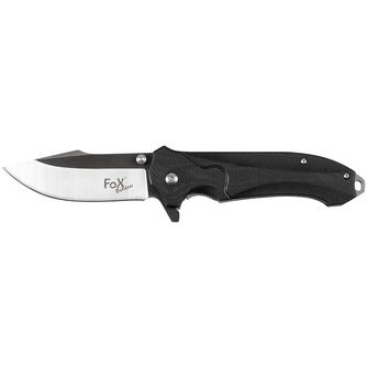 Fox Outdoor Nož Jack jednoručni, crni, ručka G10