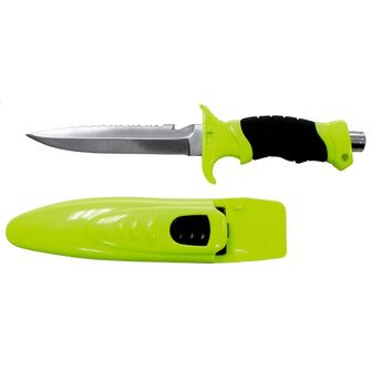 Fox Outdoor Ronilački nož Profi, neon žuto-crni, s futrolom
