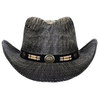 Fox Outdoor Slamnati šešir Texas s trakom za šešir, crno smeđi