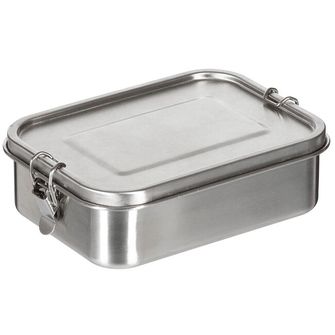FoxOutdoor kutija za ručak, Premium, nehrđajući čelik, cca. 19 x 14,5 x 6,5 cm