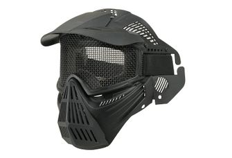 GFC Ultimate Taktički Guardian V1 airsoft maska, crna