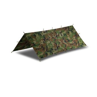 Helikon-Tex SUPERTARP celta Small® - US Woodland (no translation needed as it is the same in both Slovak and Croatian languages)