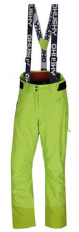 Husky ženske skijaške hlače Mitaly L izrazito zelene boje