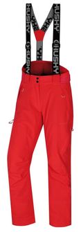 Husky ženske skijaške hlače Mitaly L neon ružičaste boje