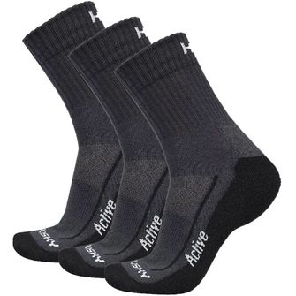 HUSKY čarape Active 3Pack, crne