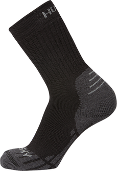HUSKY Sve vunene čarape, crne