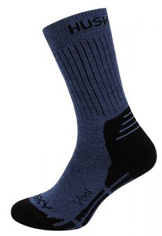HUSKY Sve vunene čarape, plave