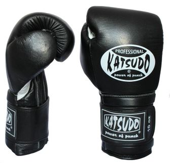Katsudo boksačke rukavice Professional II, crne