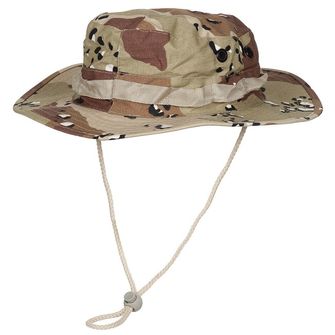 MFH Američki šešir GI Bush Rip stop s vezicom, 6 inča pustinjski