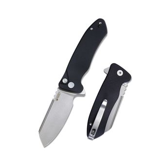 KUBEY Nož za zatvaranje Creon S - Black-Blue G10