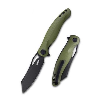 KUBEY Drake sklopivi nož, čelik 14C28N, zelena