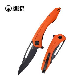 KUBEY Nož za zatvaranje Merced Orange & Black